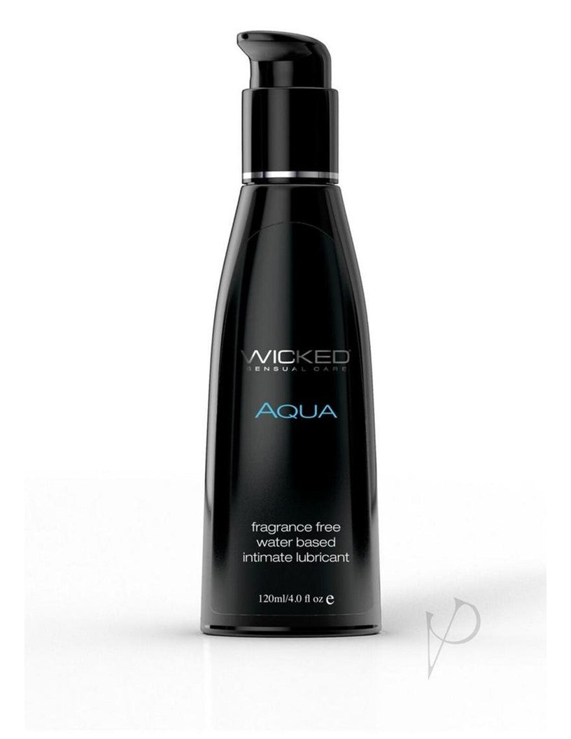 Wicked Aqua Water Based Lubricant Fragrance Free 4oz
