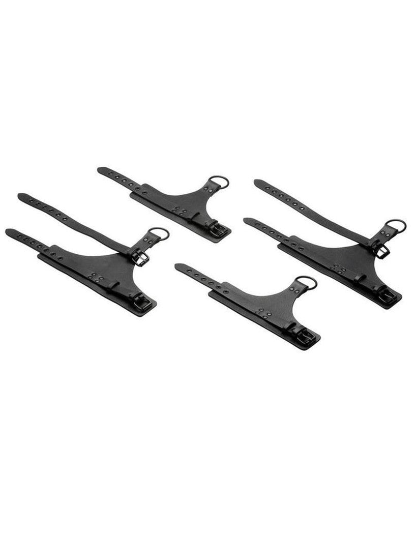 Master Series All Access Bed Restraint Kit - Black