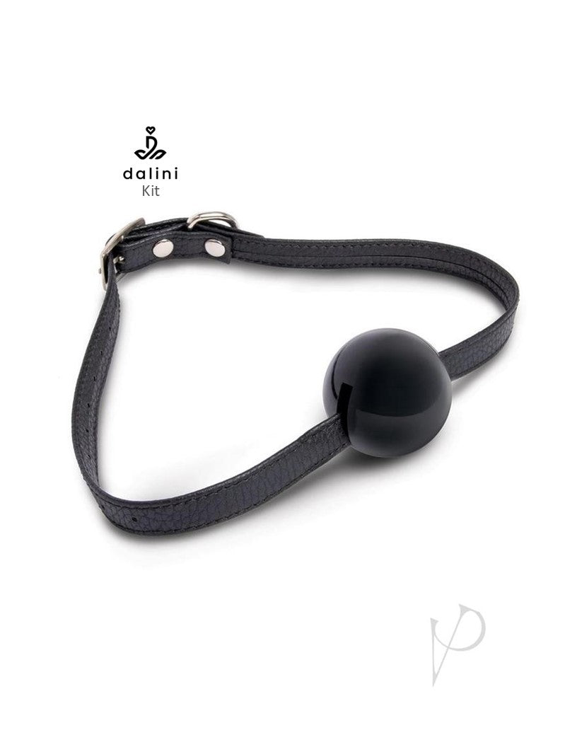 Lux Fetish Hogtie & Ball Gag Kit (7 Piece) - Black