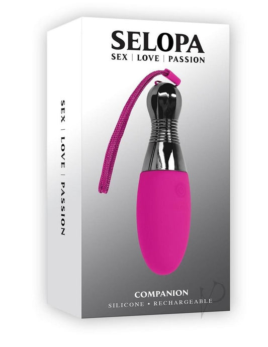 Selopa Companion Rechargeable Silicone Egg - Pink