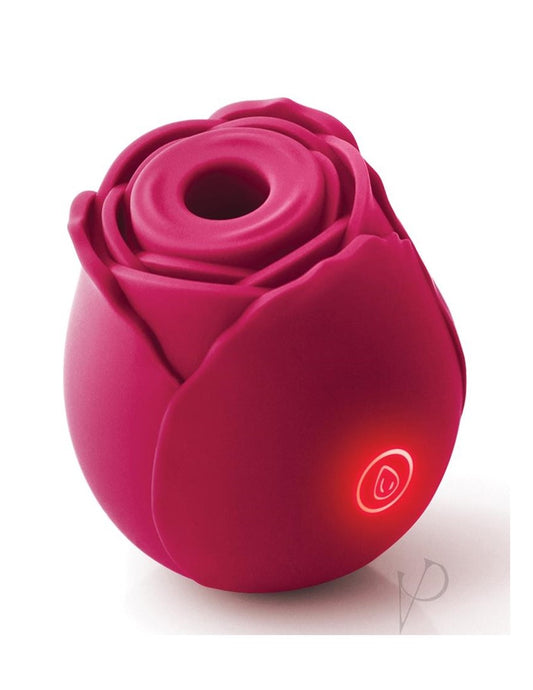 Inya The Rose Silicone Rechargeable Clitoral Stimulator - Red