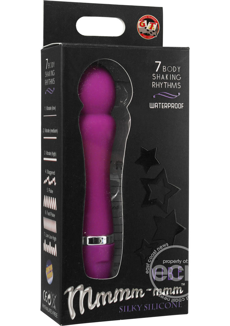 Mmmm Mmm Silicone Pop Vibrator - Lavender